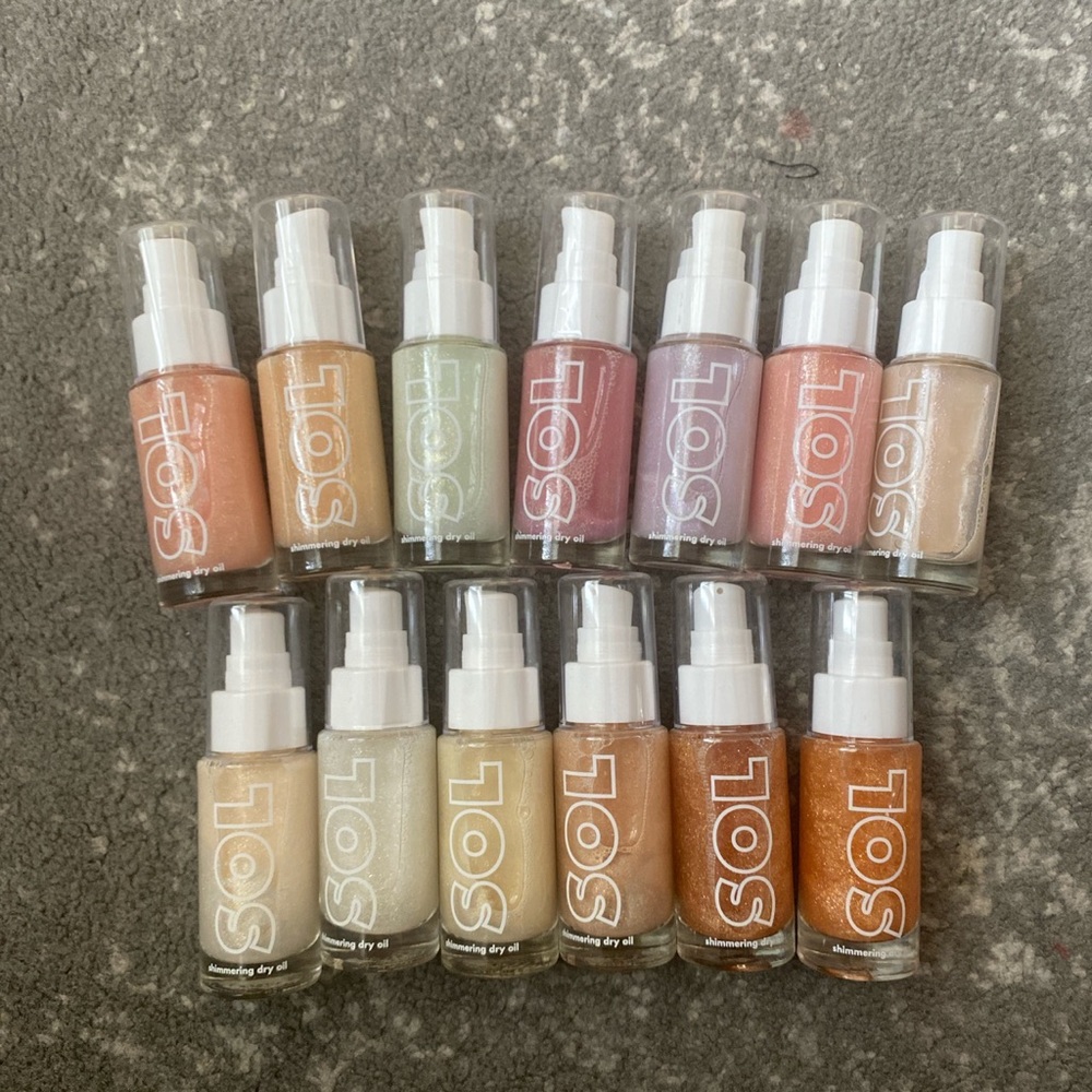 Sol Body Shimmering Dry Oil Collection